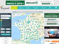Desktop screenshot for les-terrains.com