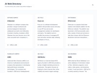 Desktop screenshot for aiwebdir.com