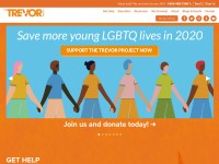 Desktop screenshot for thetrevorproject.org