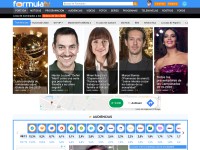 Desktop screenshot for formulatv.com