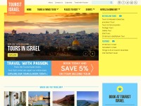 Desktop screenshot for touristisrael.com