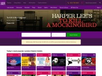 Desktop screenshot for londontheatredirect.com