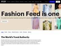 Desktop screenshot for wgsn.com