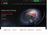 Desktop screenshot for hotforex.com
