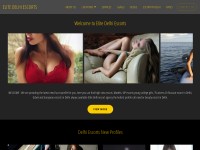 Desktop screenshot for elitedelhiescorts.com