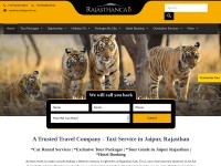 Desktop screenshot for rajasthancab.com
