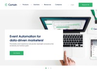 Desktop screenshot for certain.com