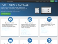 Desktop screenshot for portfoliovisualizer.com