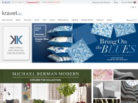 Desktop screenshot for kravet.com