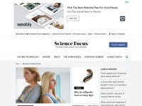 Desktop screenshot for sciencefocus.com