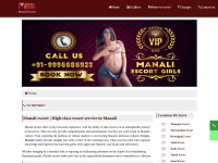 Desktop screenshot for manaliescort.in