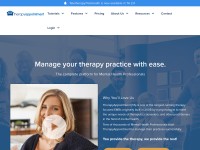 Desktop screenshot for therapyappointment.com