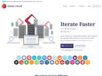 Desktop screenshot for clever-cloud.com