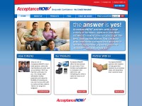 Desktop screenshot for acceptancenow.com
