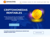 Desktop screenshot for criptomonedasrentables.com