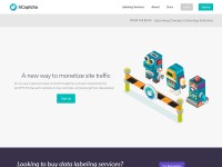 Desktop screenshot for hcaptcha.com
