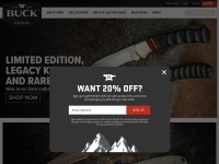 Desktop screenshot for buckknives.com