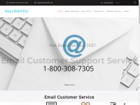 Desktop screenshot for realmailfix.com