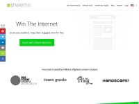 Desktop screenshot for sharethis.com