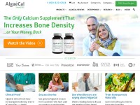 Desktop screenshot for algaecal.com