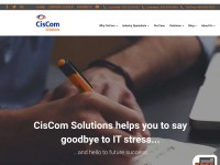 Desktop screenshot for ciscom.com