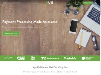 Desktop screenshot for due.com