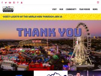 Desktop screenshot for azstatefair.com