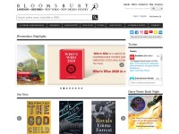 Desktop screenshot for bloomsbury.com