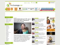 Desktop screenshot for mediacongo.net