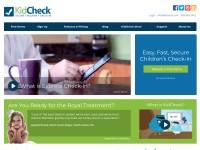 Desktop screenshot for kidcheck.com