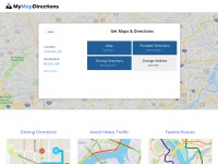 Desktop screenshot for mymapdirections.com