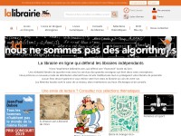 Desktop screenshot for lalibrairie.com