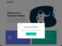 Desktop screenshot for myetherwallet.com