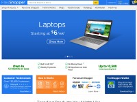 Desktop screenshot for flexshopper.com