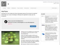 Desktop screenshot for interfaces.fr