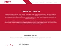 Desktop screenshot for riftgroup.com