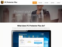 Desktop screenshot for pcprotectorplus.com