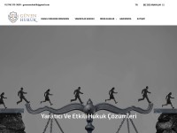 Desktop screenshot for guvenavukatlik.com