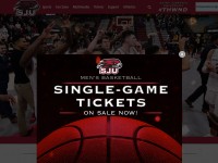 Desktop screenshot for sjuhawks.com