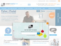 Desktop screenshot for cpapsupplyusa.com