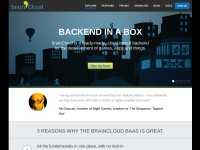 Desktop screenshot for braincloudservers.com