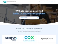 Desktop screenshot for cableinternetusa.com