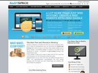 Desktop screenshot for alotspace.com