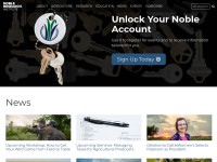 Desktop screenshot for noble.org