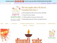 Desktop screenshot for partysuppliesindia.com
