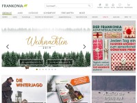 Desktop screenshot for frankonia.de