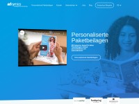 Desktop screenshot for adnymics.com