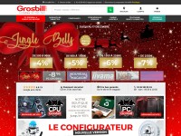 Desktop screenshot for grosbill.com
