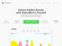 Desktop screenshot for glasswire.com