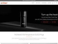Desktop screenshot for embertech.com